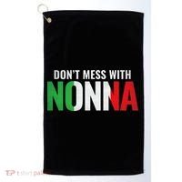 DonT Mess With Nonna Italian Grandma Golf Towel thumb 0