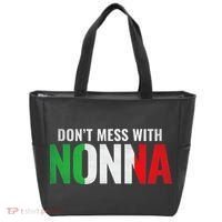 DonT Mess With Nonna Italian Grandma Tote Bag thumb 0