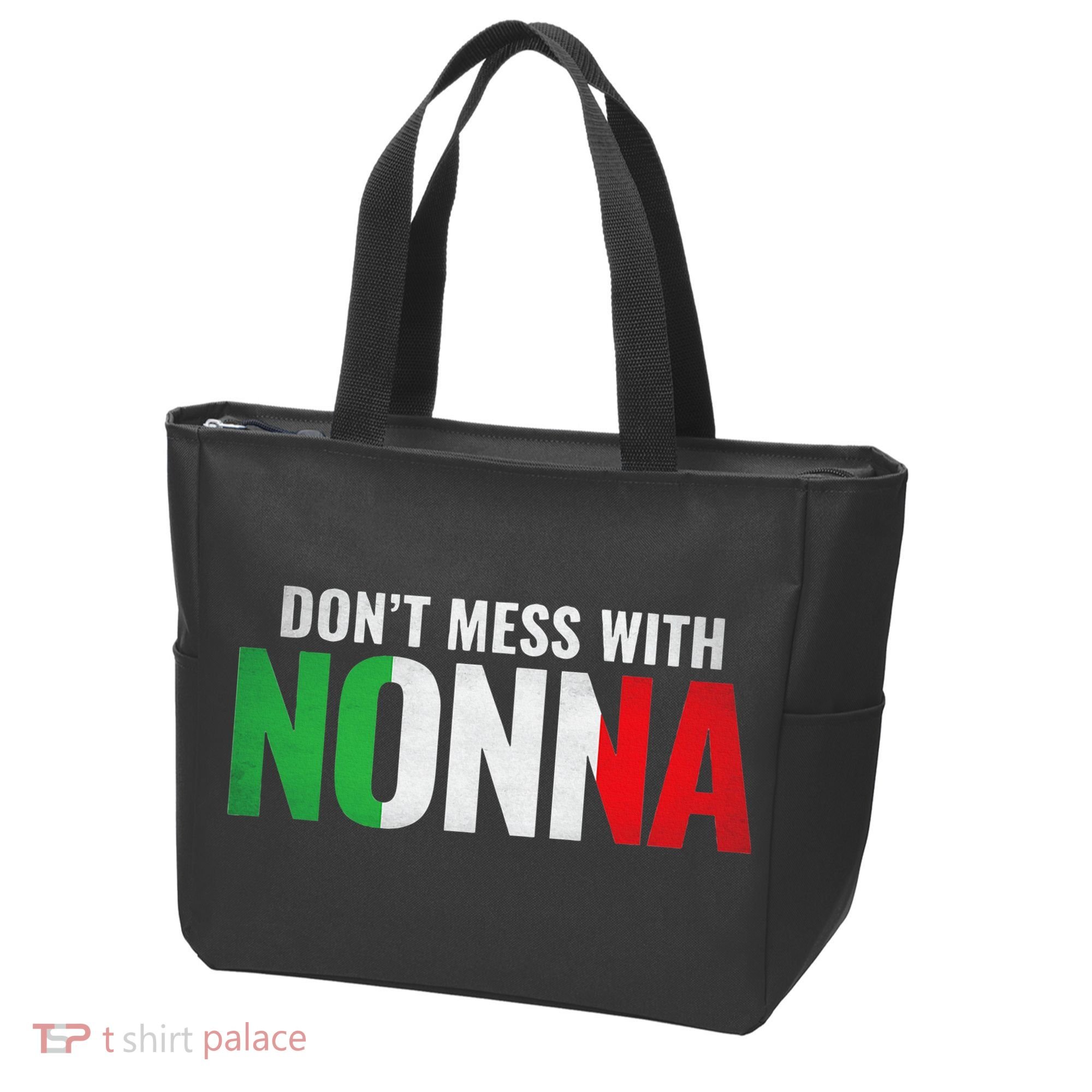 DonT Mess With Nonna Italian Grandma Tote Bag