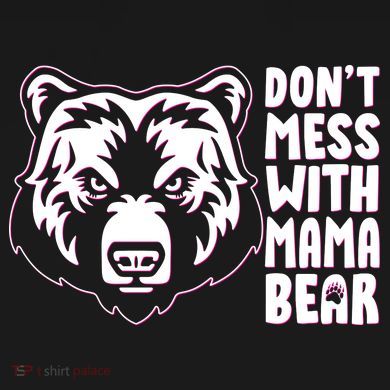 Dont Mess With Mama Bear Women's Perfect Tri Tunic Long Sleeve Shirt