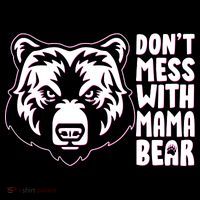 Dont Mess With Mama Bear Women's Perfect Tri Tunic Long Sleeve Shirt thumb 2