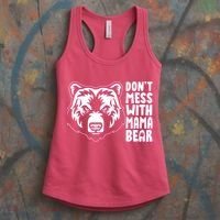 Dont Mess With Mama Bear Women's Tank Top thumb 3