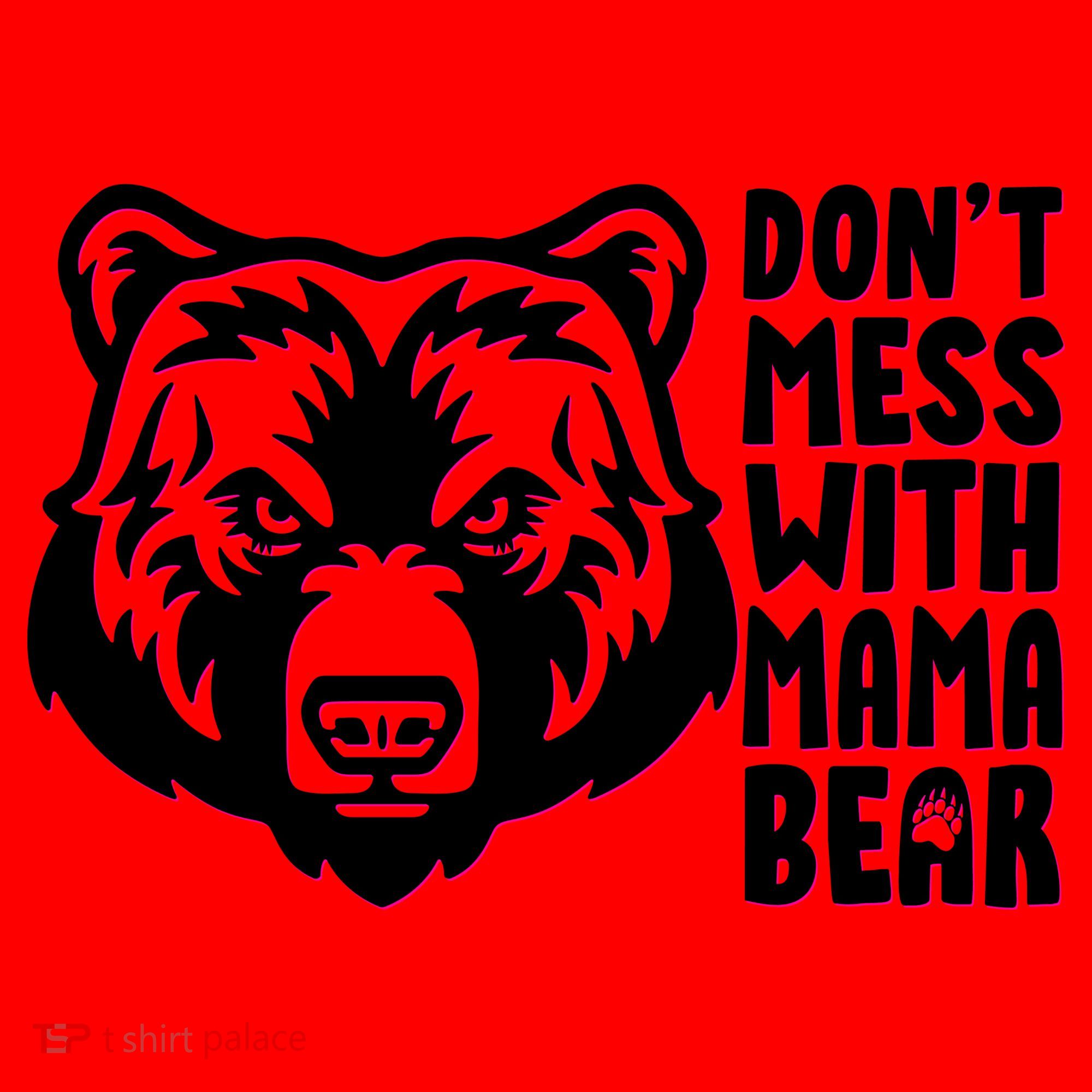 Dont Mess With Mama Bear Santa Hat