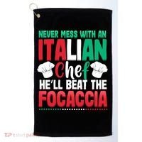 Dont Mess With The Cook Chef Cooking Bbq Gift Golf Towel thumb 0
