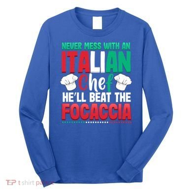 Dont Mess With The Cook Chef Cooking Bbq Gift Long Sleeve Shirt