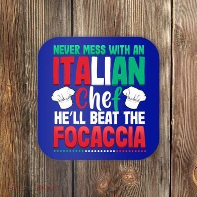 Dont Mess With The Cook Chef Cooking Bbq Gift Coaster