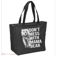 Don't Mess With Mama Bear Tote Bag thumb 2