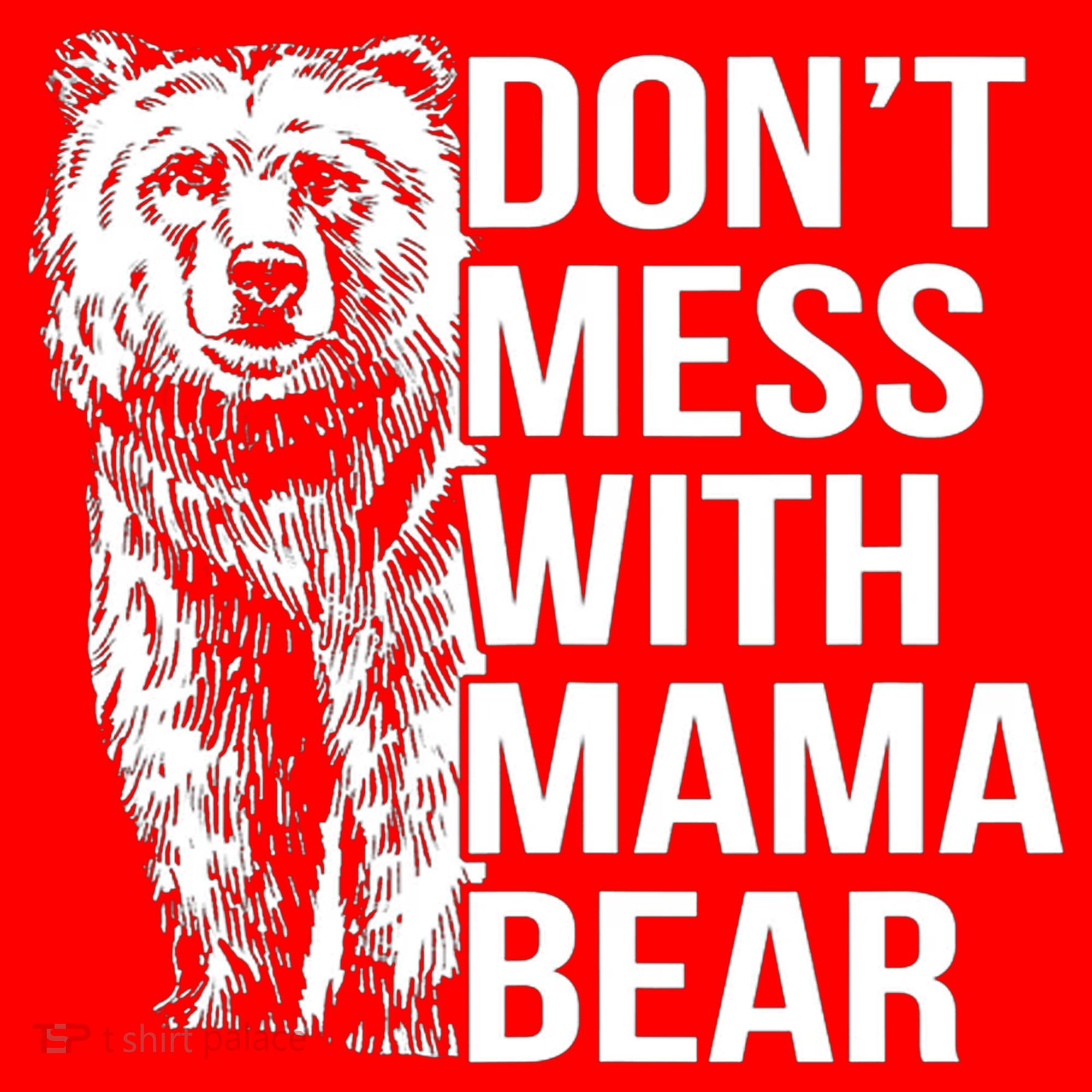 Don't Mess With Mama Bear Santa Hat