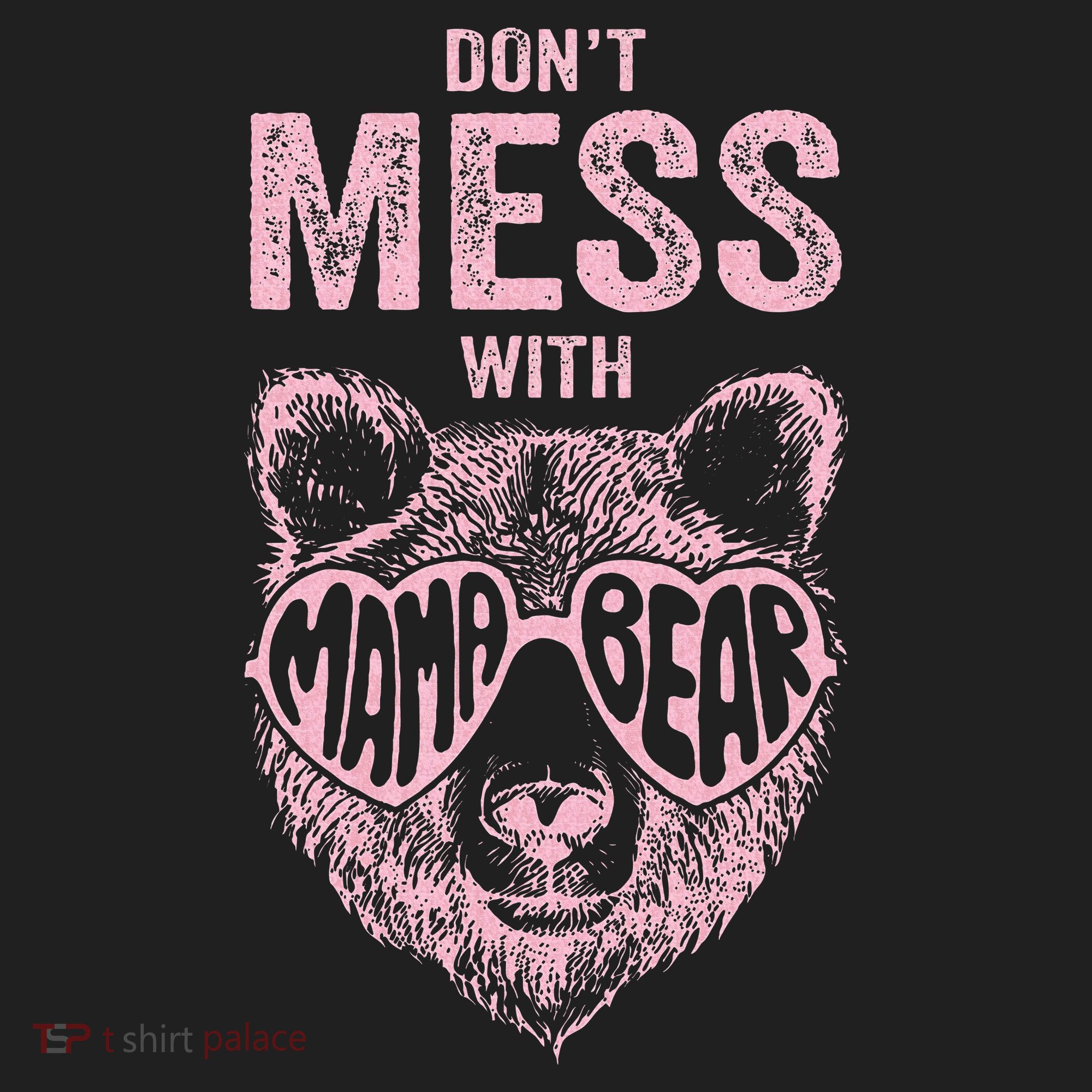 DonT Mess With Mama Bear MotherS Day Golf Towel