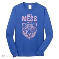 DonT Mess With Mama Bear MotherS Day Long Sleeve Shirt thumb 0