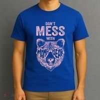 DonT Mess With Mama Bear MotherS Day T-Shirt thumb 3
