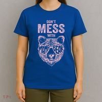 DonT Mess With Mama Bear MotherS Day T-Shirt thumb 4