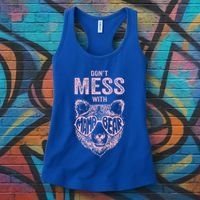 DonT Mess With Mama Bear MotherS Day Women's Tank Top thumb 3