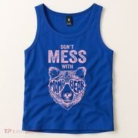 DonT Mess With Mama Bear MotherS Day Tank Top thumb 2