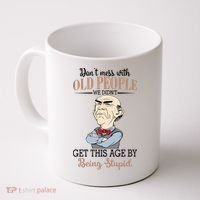 Don't Mess With Old People Old Man Coffee Mug thumb 0