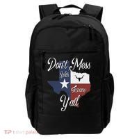 Don't Mess With A Texan Distressed Texas Backpack thumb 0