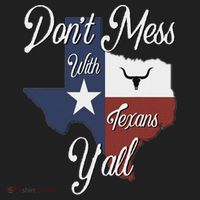 Don't Mess With A Texan Distressed Texas Beanie thumb 2