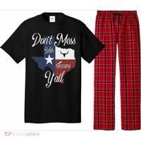 Don't Mess With A Texan Distressed Texas Pajama Set thumb 0