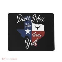 Don't Mess With A Texan Distressed Texas Mousepad thumb 0