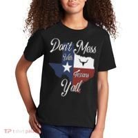 Don't Mess With A Texan Distressed Texas Kids T-Shirt thumb 2