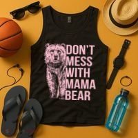 Don't Mess With Mama Bear Tank Top thumb 4