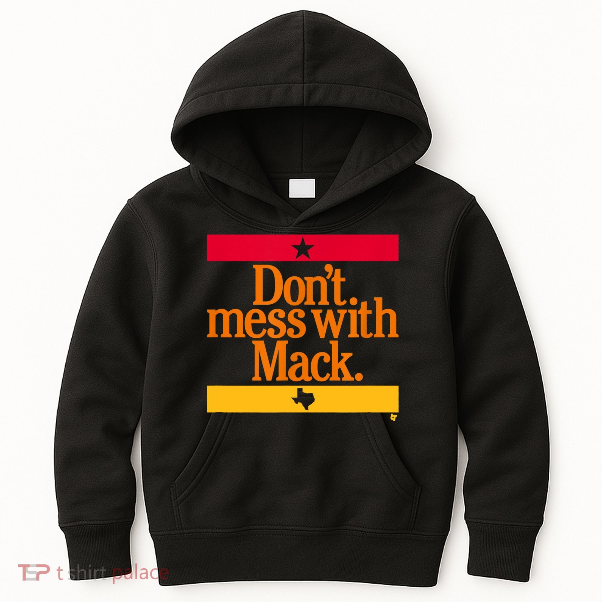 Don't Mess With Mattress Mack Houston Baseball Kids Hoodie