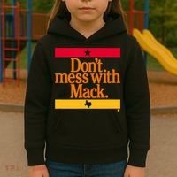 Don't Mess With Mattress Mack Houston Baseball Kids Hoodie thumb 3
