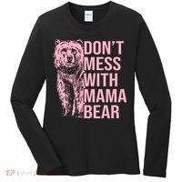 Don't Mess With Mama Bear Mother's Day Lover Momma Bear Women's Long Sleeve Shirt thumb 0