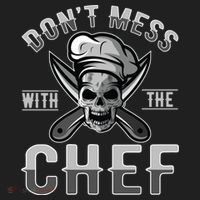 Dont Mess With The Chef Cook Kitchen Commercial Kitchen Funny Gift Beanie thumb 2