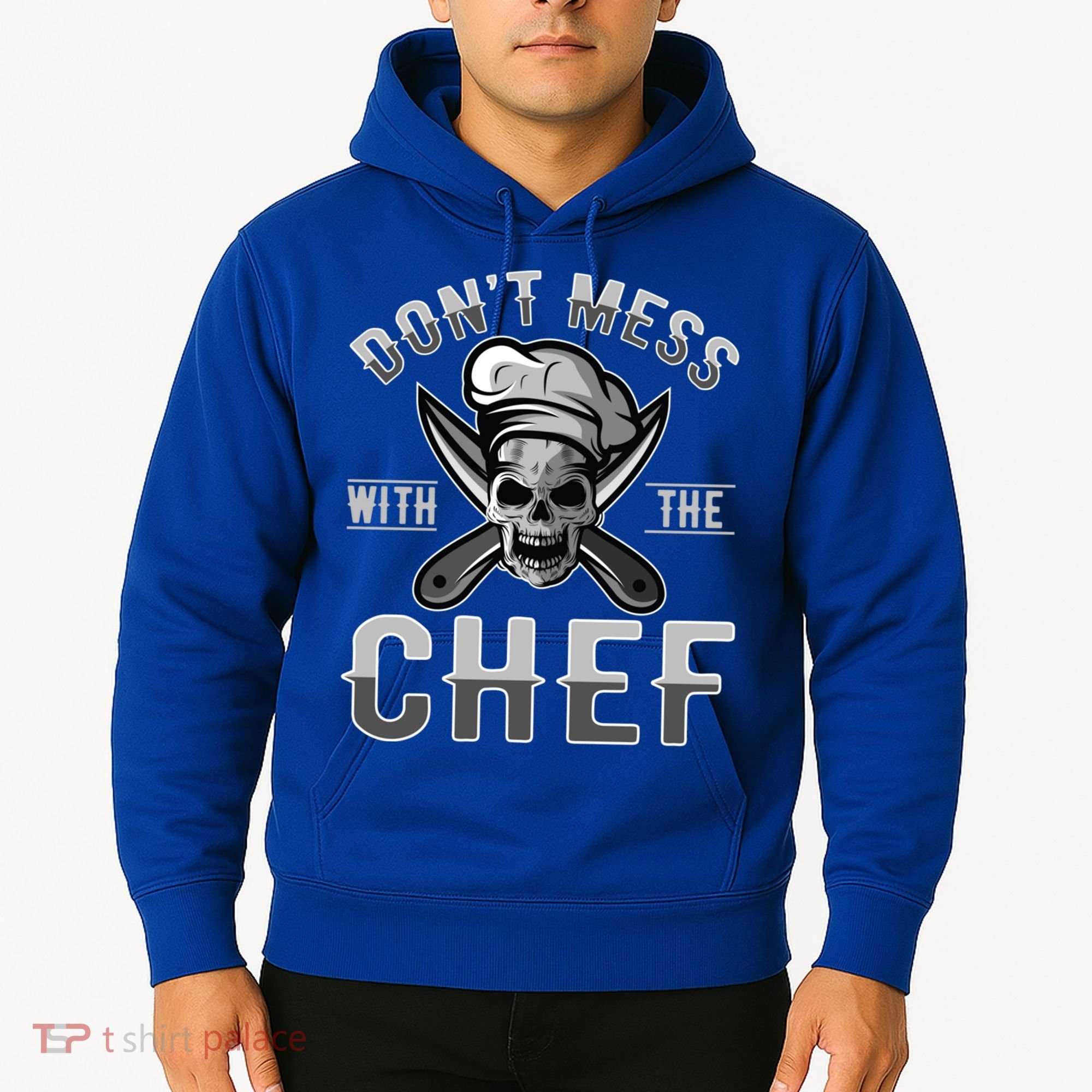 Dont Mess With The Chef Cook Kitchen Commercial Kitchen Funny Gift Hoodie