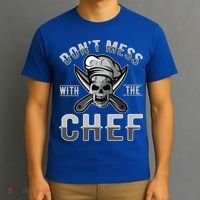 Dont Mess With The Chef Cook Kitchen Commercial Kitchen Funny Gift T-Shirt thumb 3