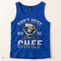 Dont Mess With The Chef Cook Kitchen Commercial Kitchen Funny Gift Tank Top thumb 2