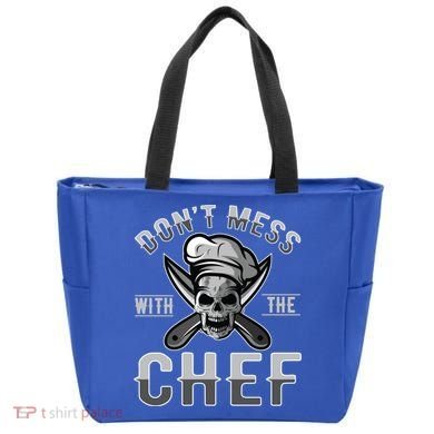 Dont Mess With The Chef Cook Kitchen Commercial Kitchen Funny Gift Tote Bag