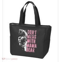 Don't Mess With Mama Bear Funny Mama Bear Tote Bag thumb 3