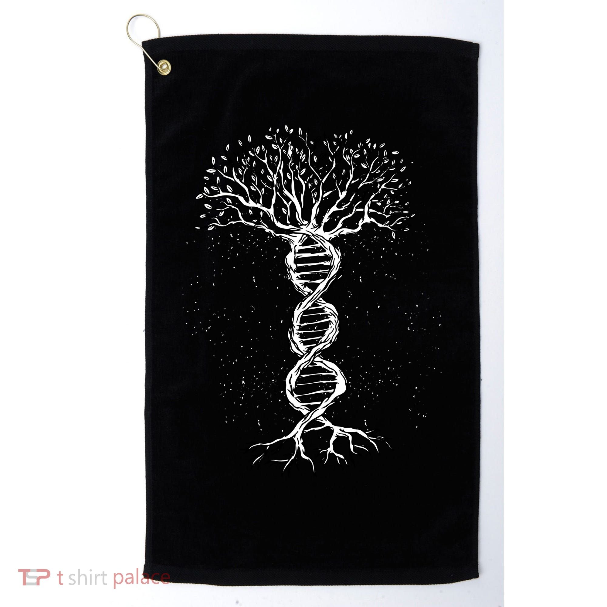 DNA Tree Golf Towel