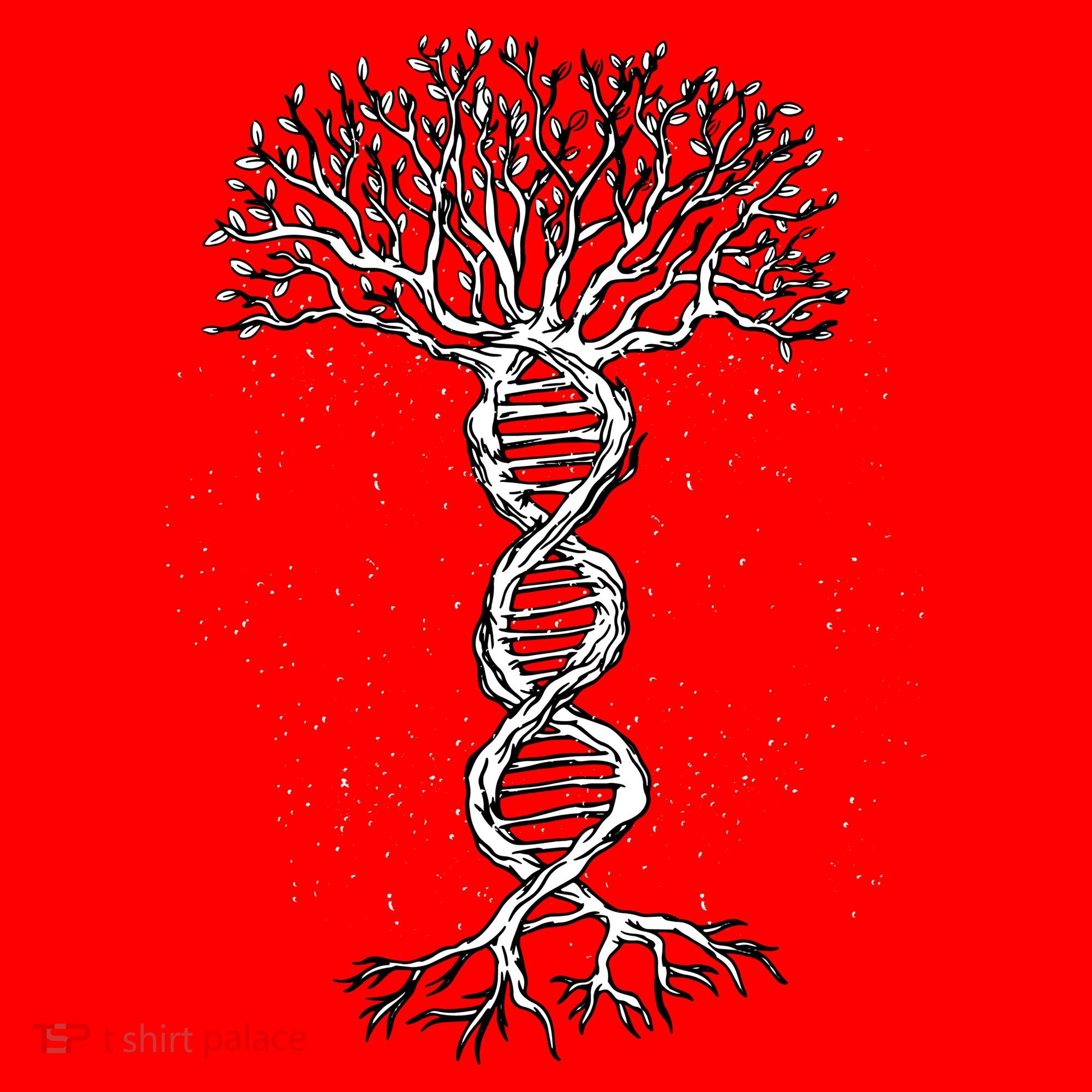 DNA Tree Santa Hat