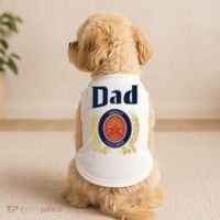 Dad Needs A Cold Beer Doggie Tank thumb 2