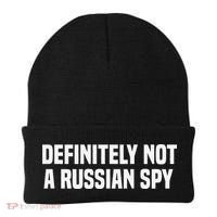 Definitely Not A Russian Spy Costume Halloween Party Beanie thumb 0