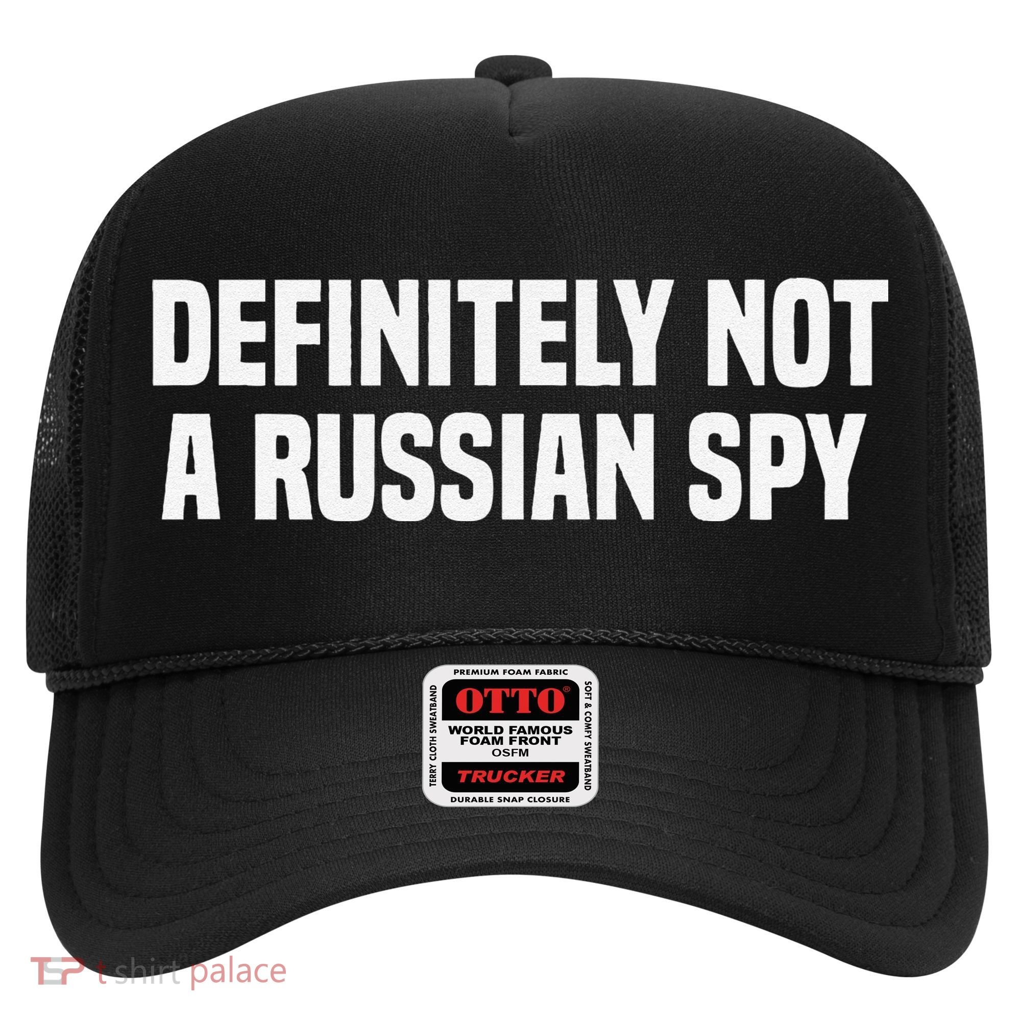 Definitely Not A Russian Spy Costume Halloween Party Hat