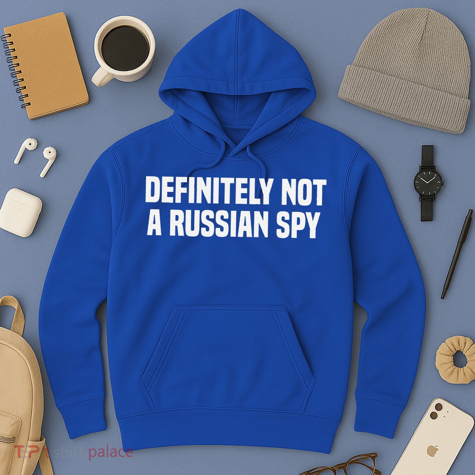 Definitely Not A Russian Spy Costume Halloween Party Hoodie