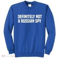 Definitely Not A Russian Spy Costume Halloween Party Sweatshirt thumb 0