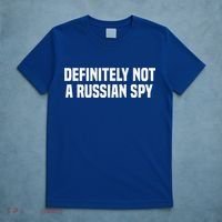 Definitely Not A Russian Spy Costume Halloween Party T-Shirt thumb 5