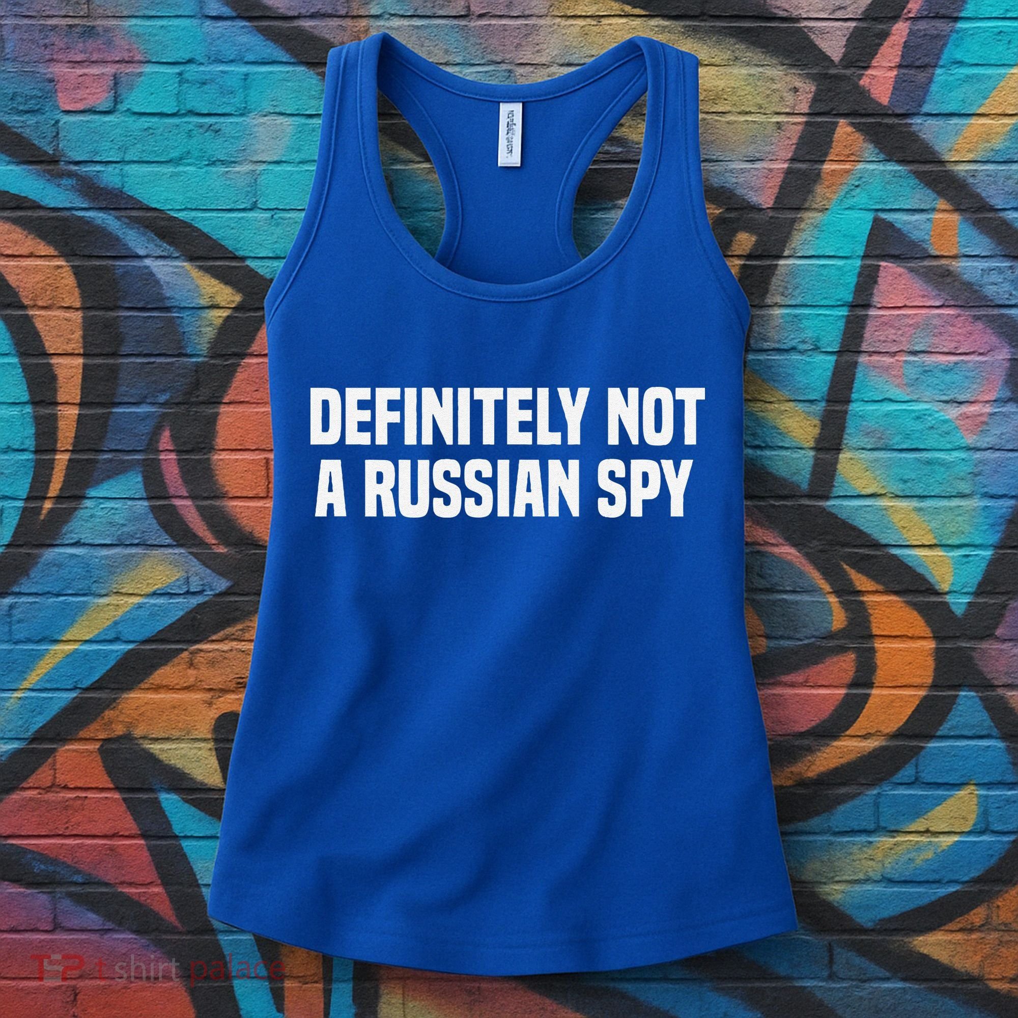 Definitely Not A Russian Spy Costume Halloween Party Women's Tank Top