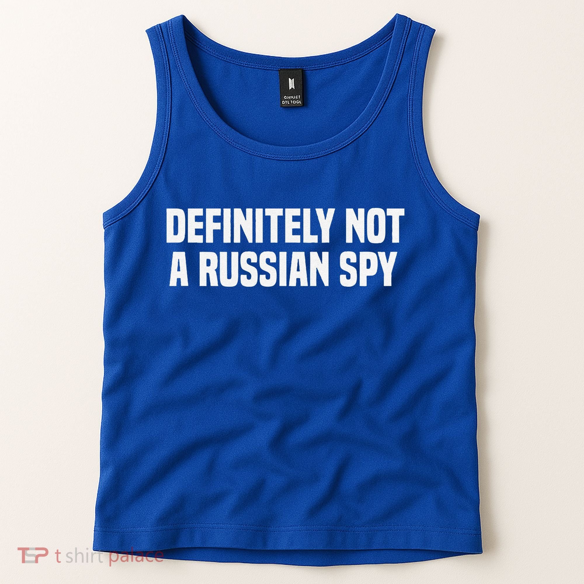 Definitely Not A Russian Spy Costume Halloween Party Tank Top