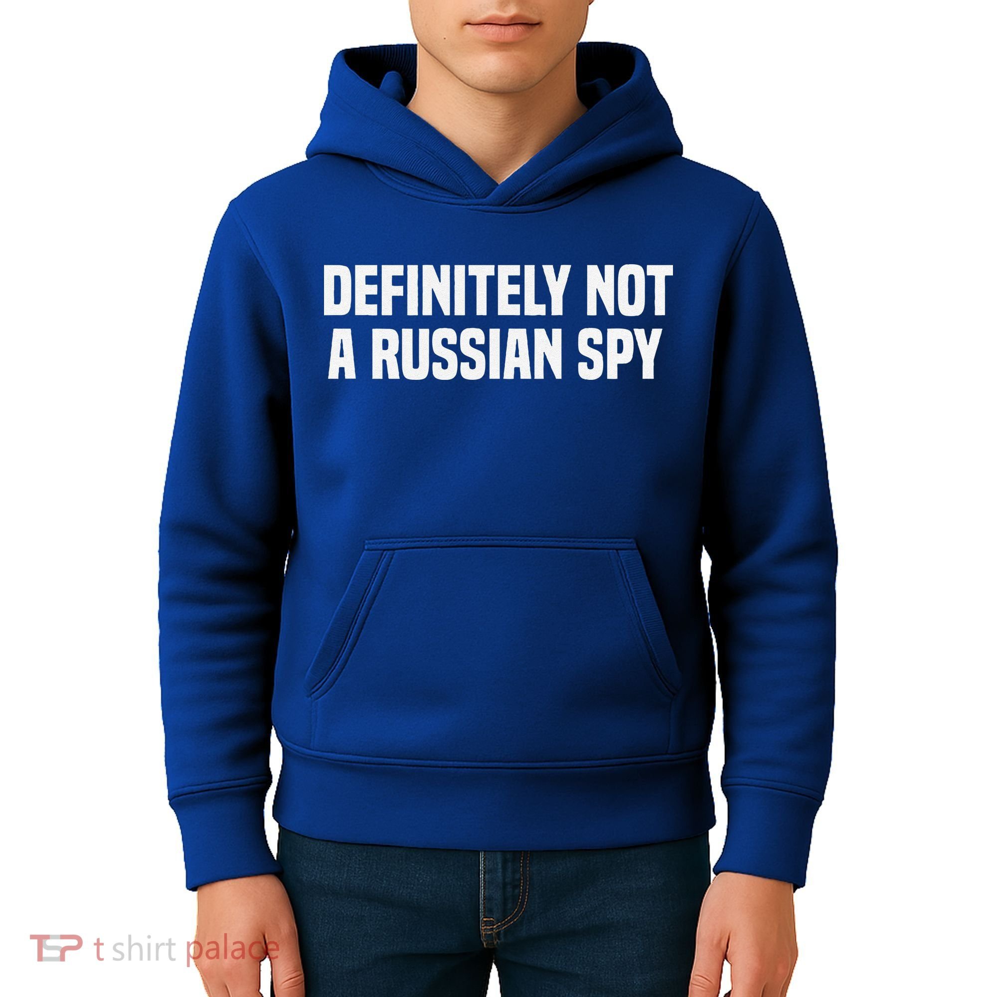 Definitely Not A Russian Spy Costume Halloween Party Kids Hoodie