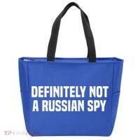 Definitely Not A Russian Spy Costume Halloween Party Tote Bag thumb 0