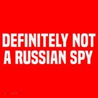 Definitely Not A Russian Spy Costume Halloween Party Santa Hat thumb 1