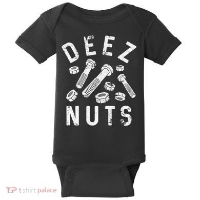 DEEZ NUTS (AND BOLTS) Baby Bodysuit