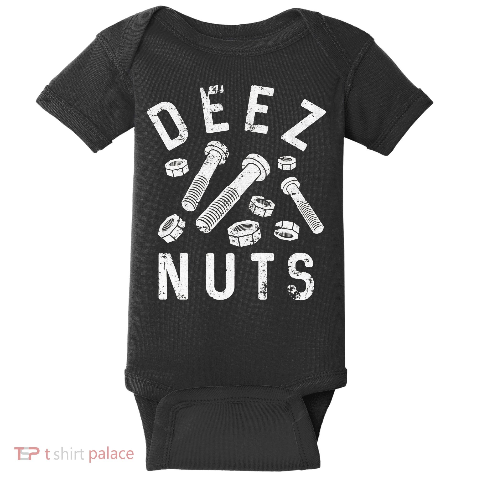 DEEZ NUTS (AND BOLTS) Baby Bodysuit