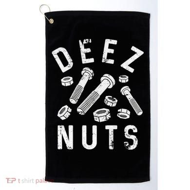 DEEZ NUTS (AND BOLTS) Golf Towel